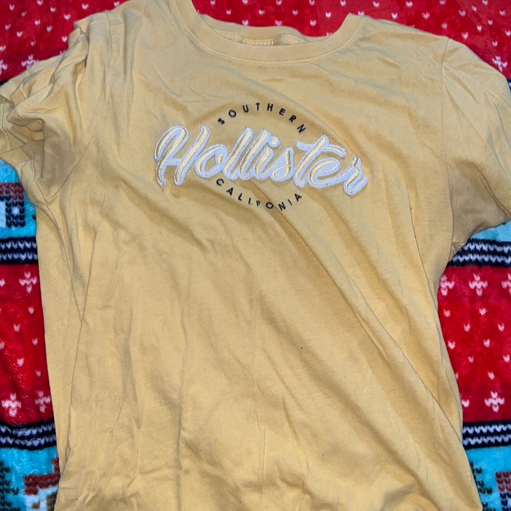 Yellow Hollister Tee